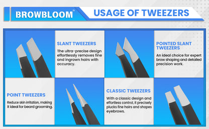 BROWBLOOM TWEEZERS
