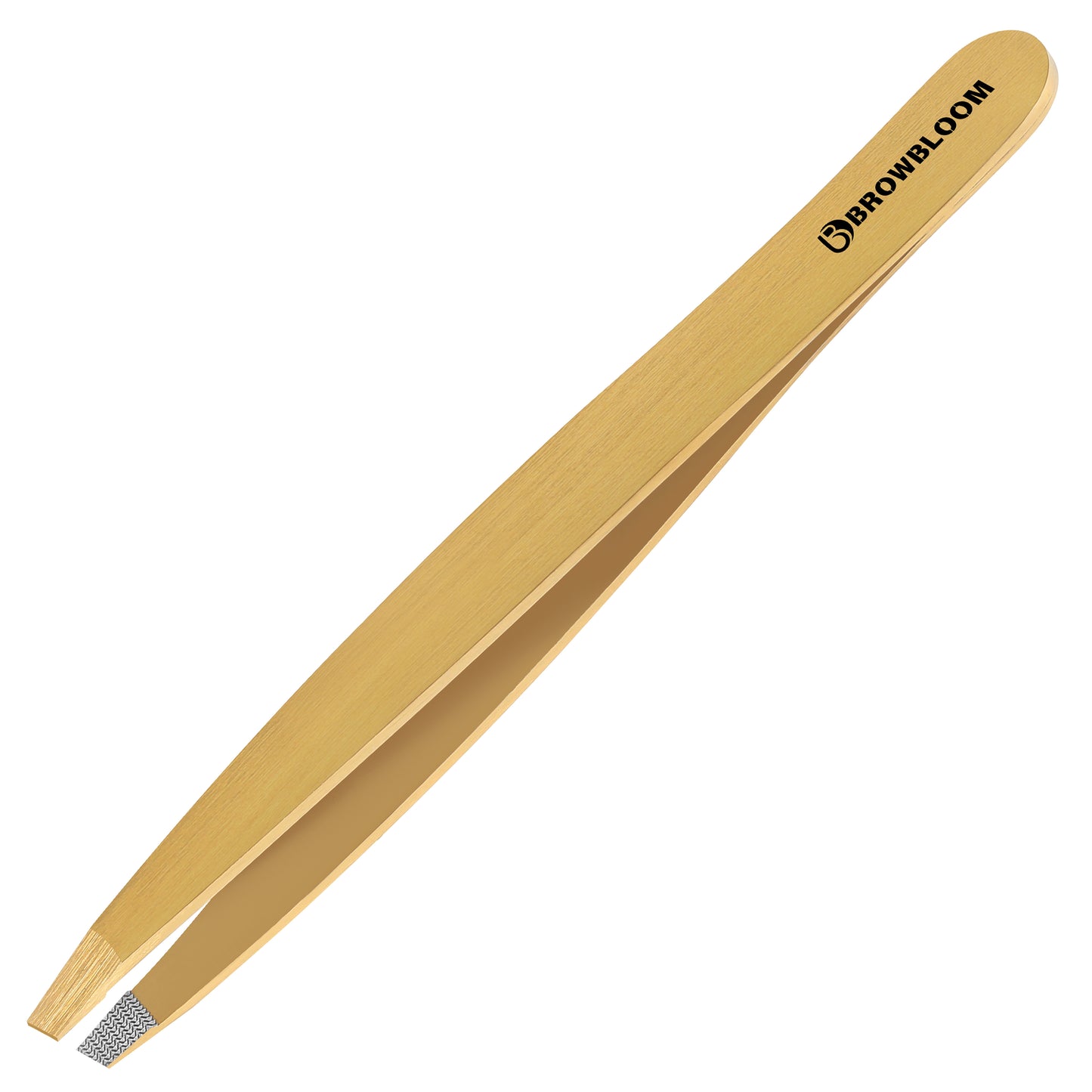 Fiber Tip Slant Tweezer