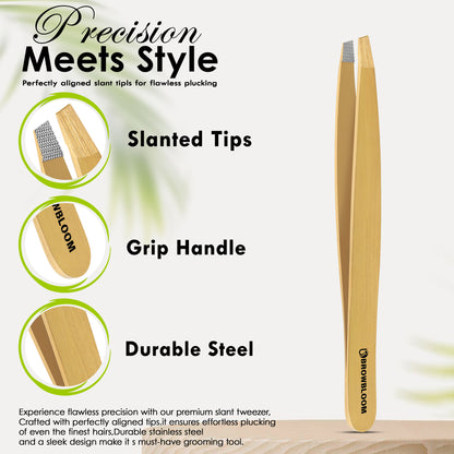 Fiber Tip Slant Tweezer
